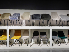 Металлические стулья для столовых и рестораны для ног