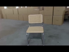 Средневековые современные ратанные столовые стулья металлическая рама тростниковые ратанные столовые стулья