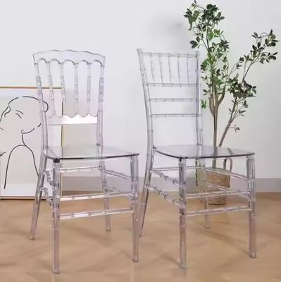 Купить Складываемые прозрачные акриловые стулья Chiavari Банкетные стулья Lucite Chiavari Производство в сети